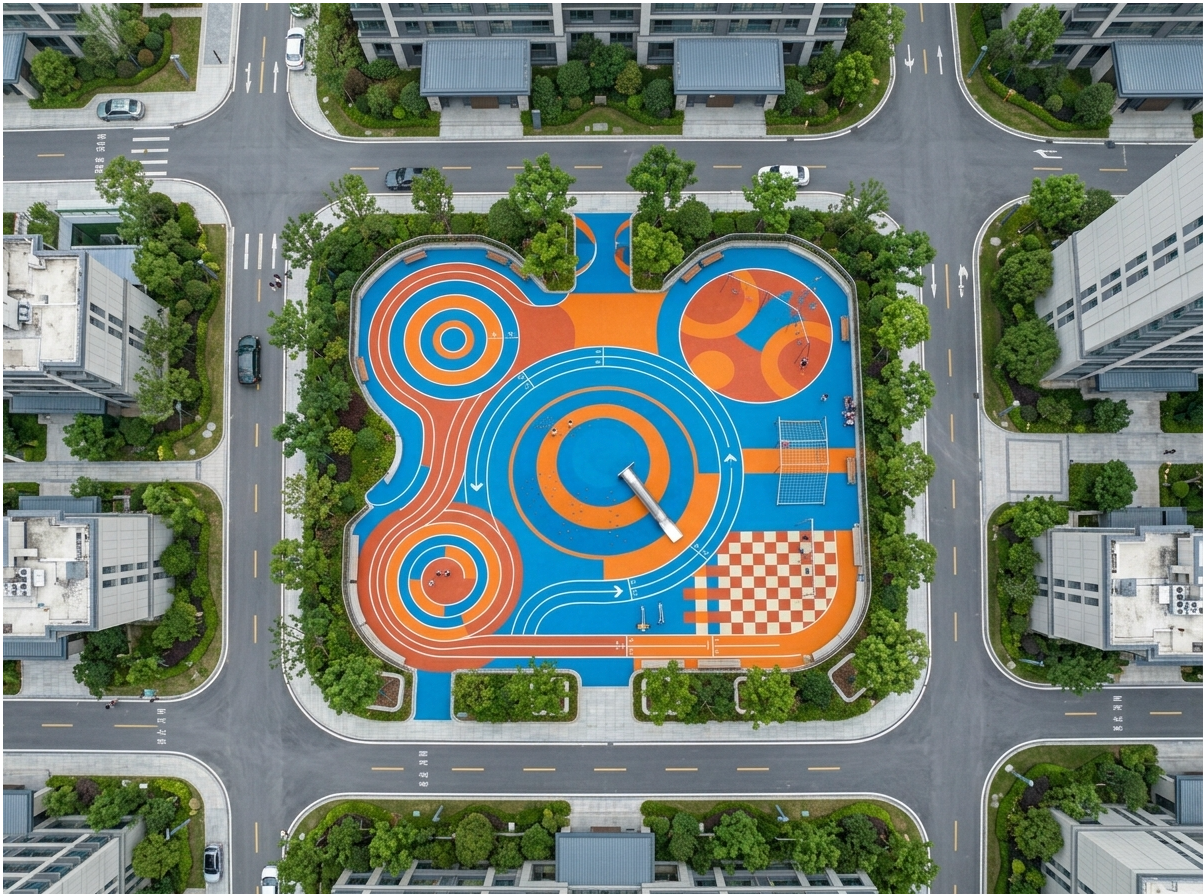 青岛市硅PU篮球场EPDM塑胶跑道 - 哪里好